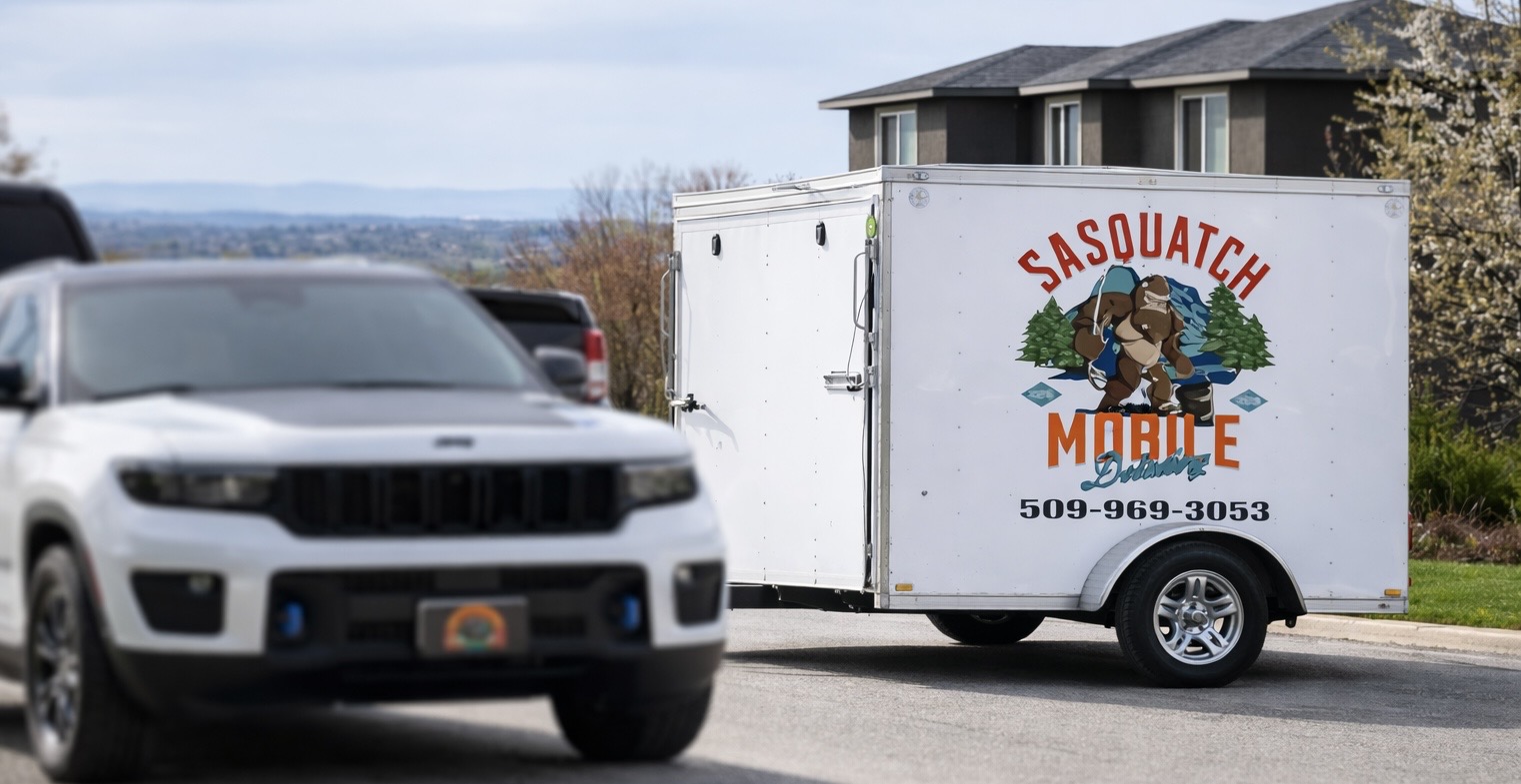Sasquatch Mobile Detailing service vehicle